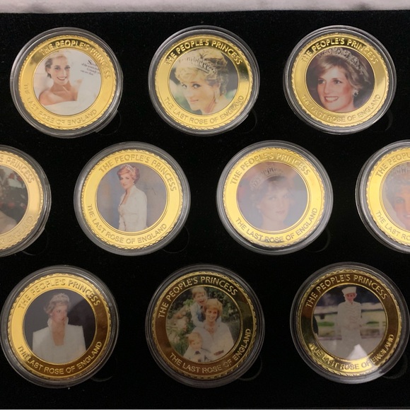 Princess Diana EXCLUSIVE Gold Coins - Picture 5 of 5